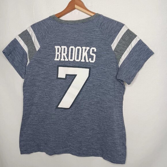 Garth Brooks All Day Long Large T Shirt Blue Gray Burnout Stripe Country Music - Picture 3 of 10